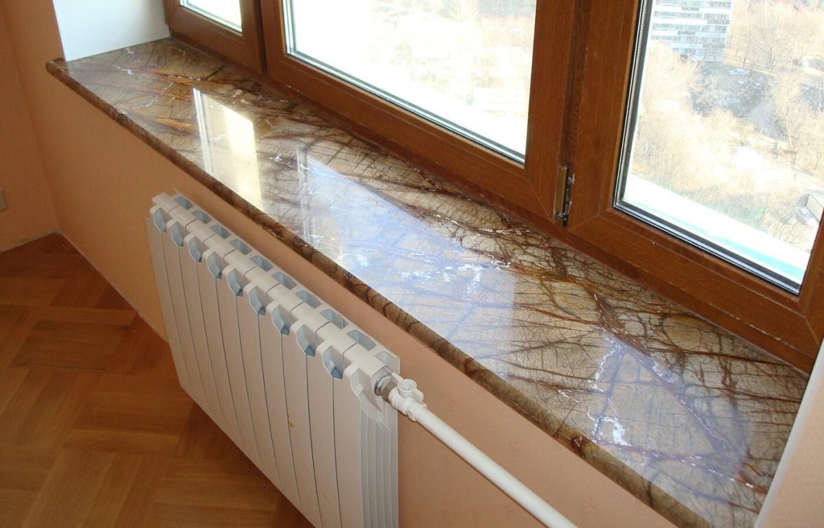 Підвіконня з мармуру та граніту - Барекс Мармур