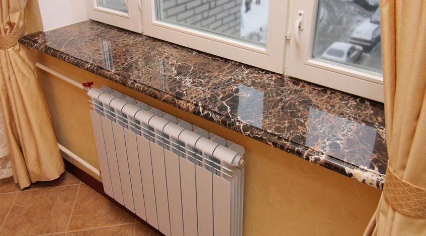 Підвіконня з мармуру додадуть елегантності віконним отворам | Барекс Мармур