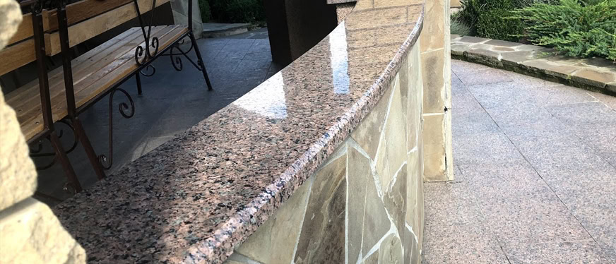 Підвіконня з граніту від компанії Барекс Мармур - виготовлення із натурального каменю