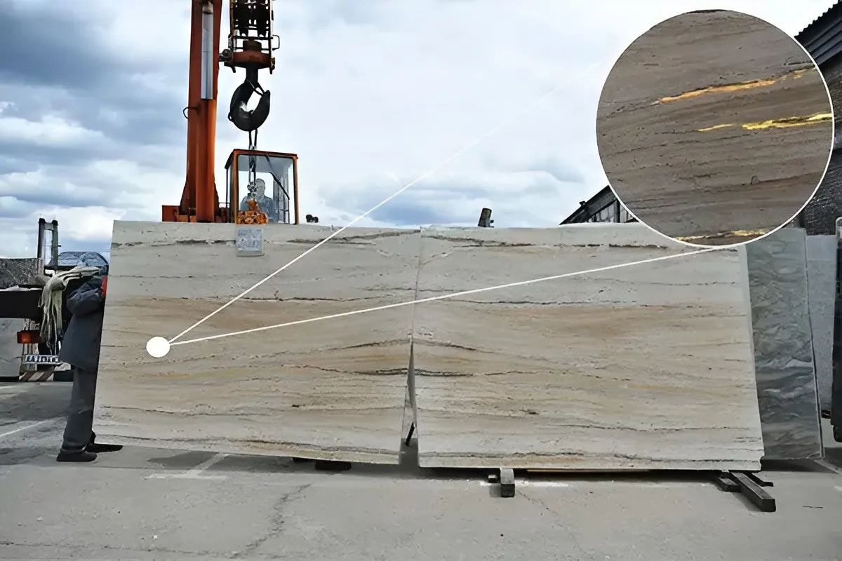 Купити травертин - натуральний камінь Барекс Мармур