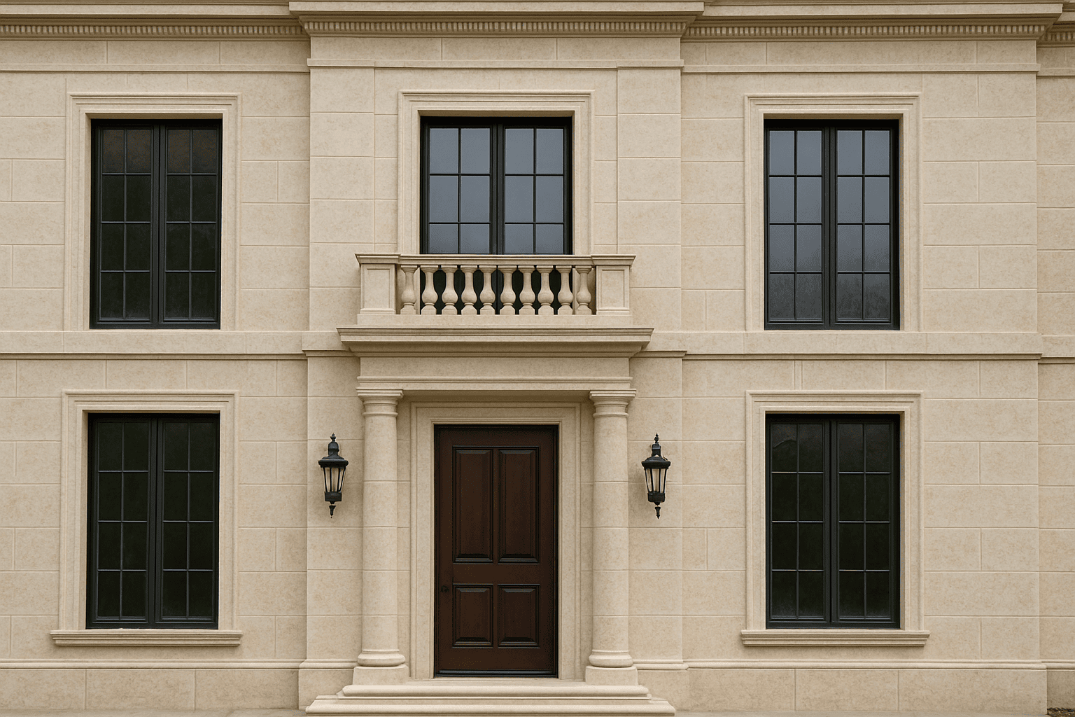 Купить травертин для фасада - изделия из натурального камня Барекс Мармур