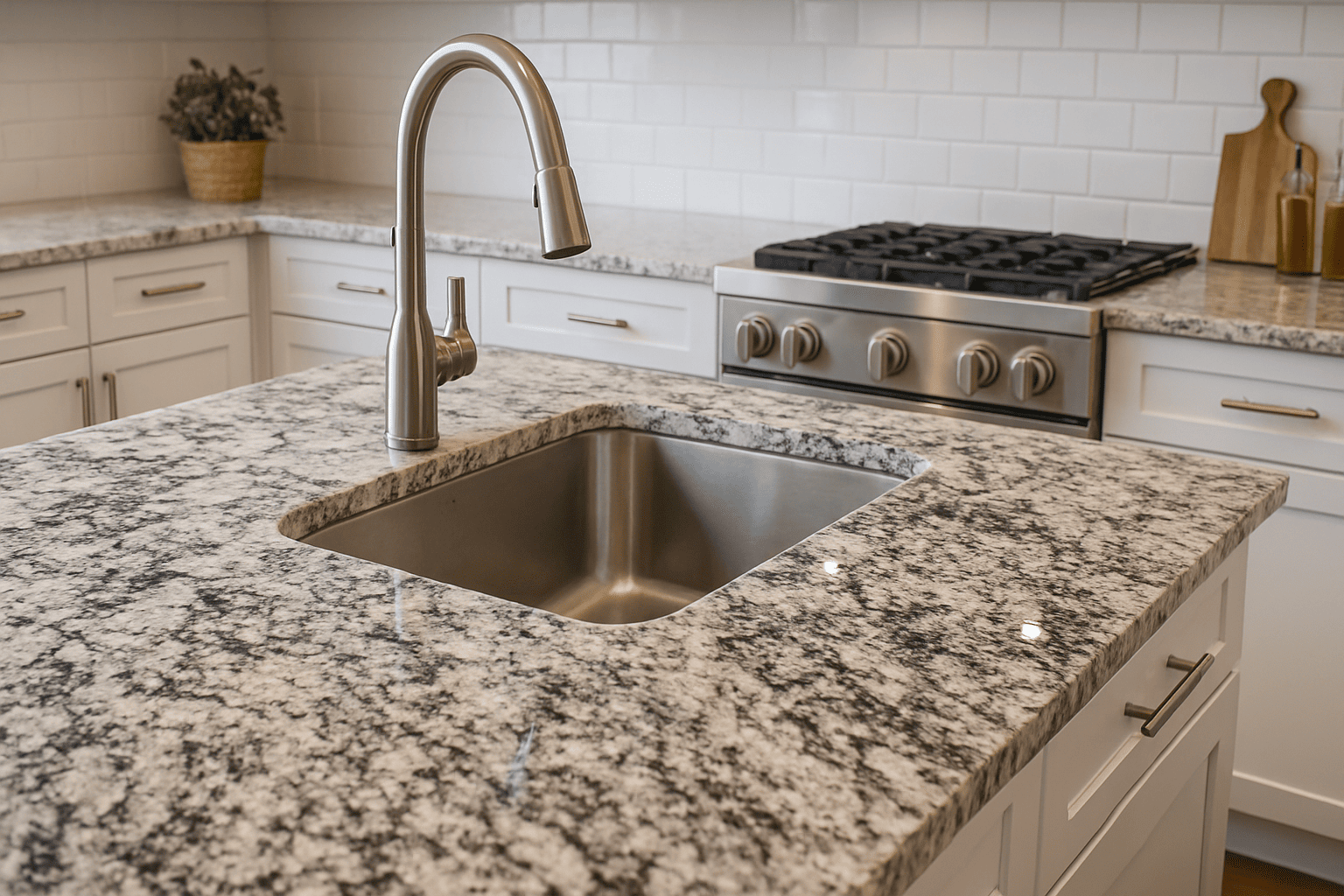 Монтаж стільниць із граніту: етапи та вартість - вироби з натурального каменю Барекс Мармур