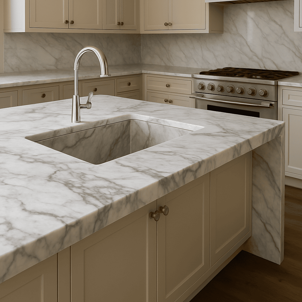 Скільки коштує мармурова стільниця: повний розбір ціни