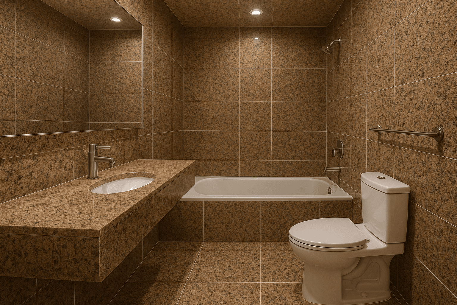 Граніт для ванної кімнати: що краще вибрати? - вироби з натурального каменю