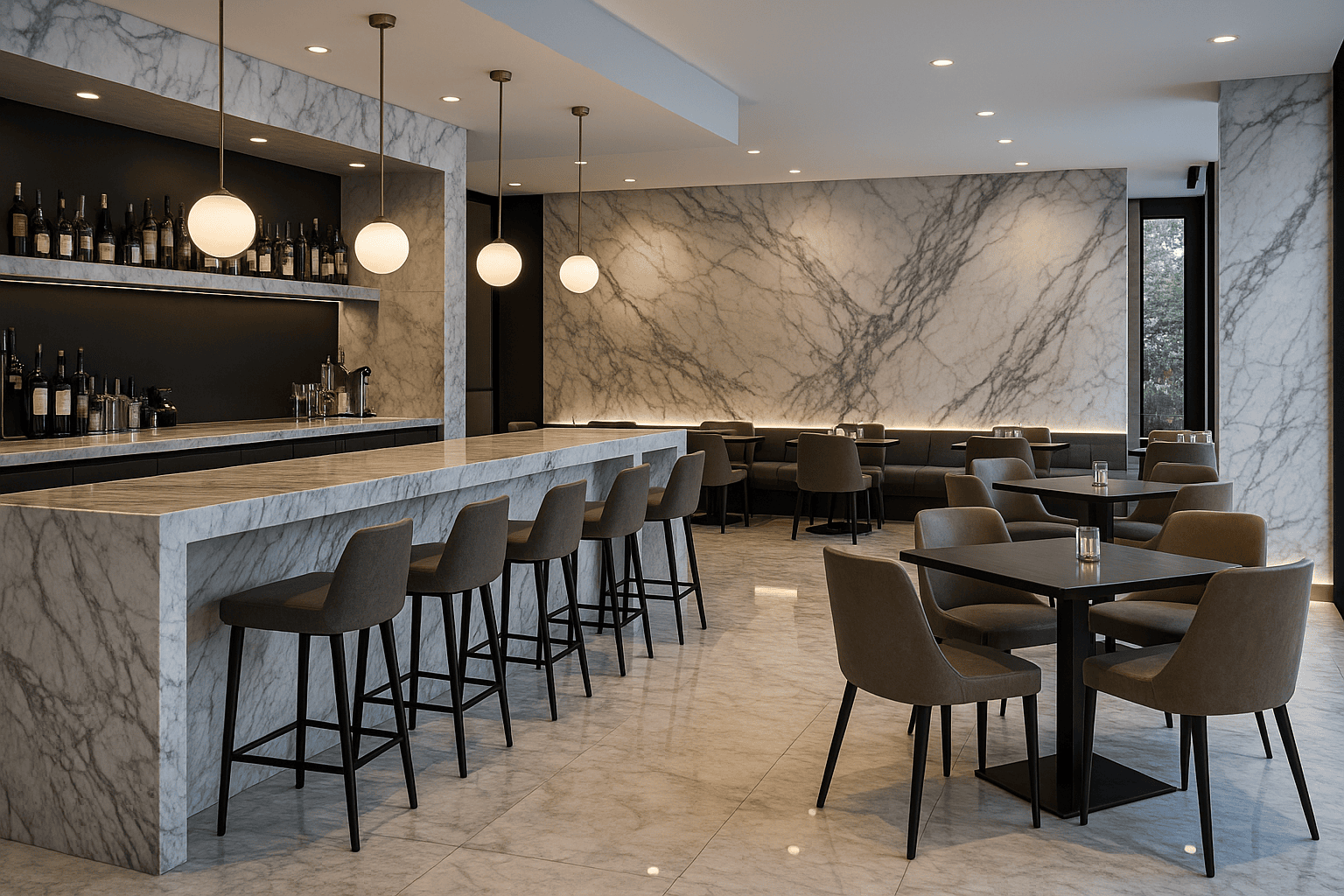 Купить Мрамор для Хорека — как природный камень превращает бизнес в пространство стиля - изделия из натурального камня Барекс Мармур