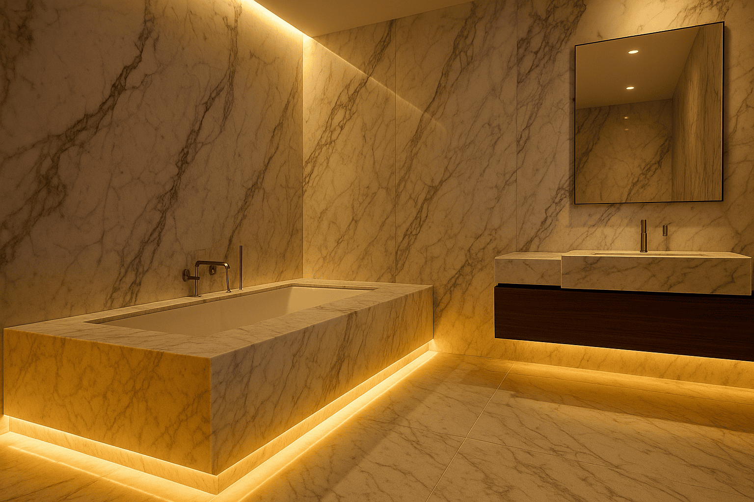 Мармур з підствіткою - вироби з натурального каменю Барекс Мармур