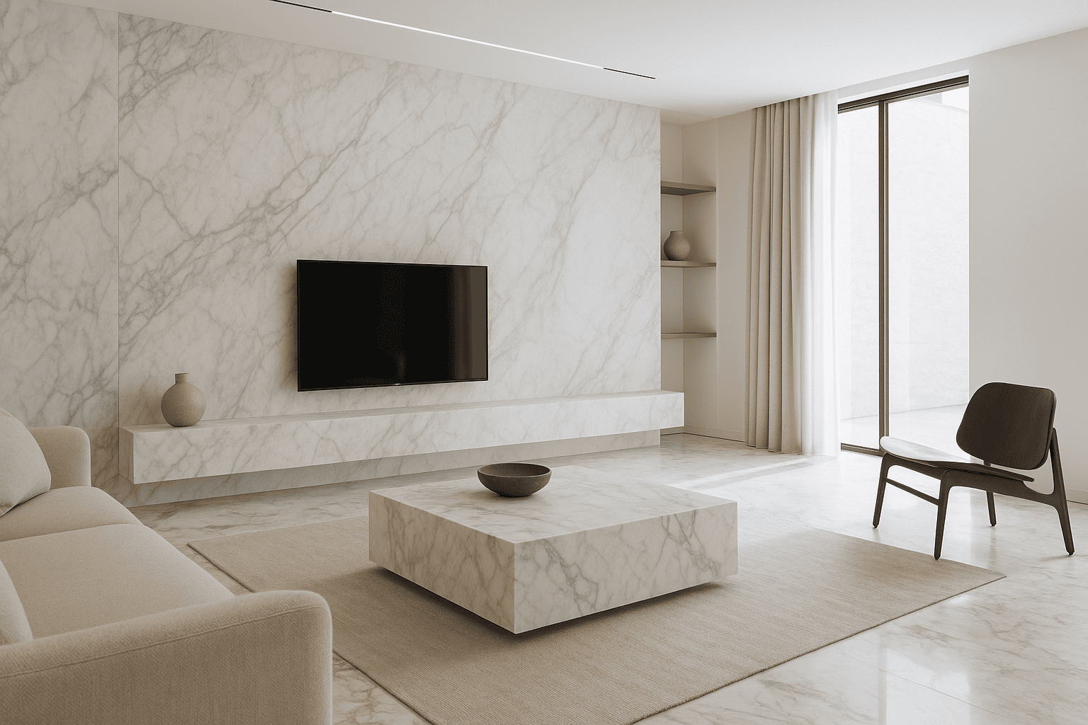 ✨ Тренди дизайну 2026: мармур і натуральний камінь в інтер’єрах нового сезону - натуральний камінь