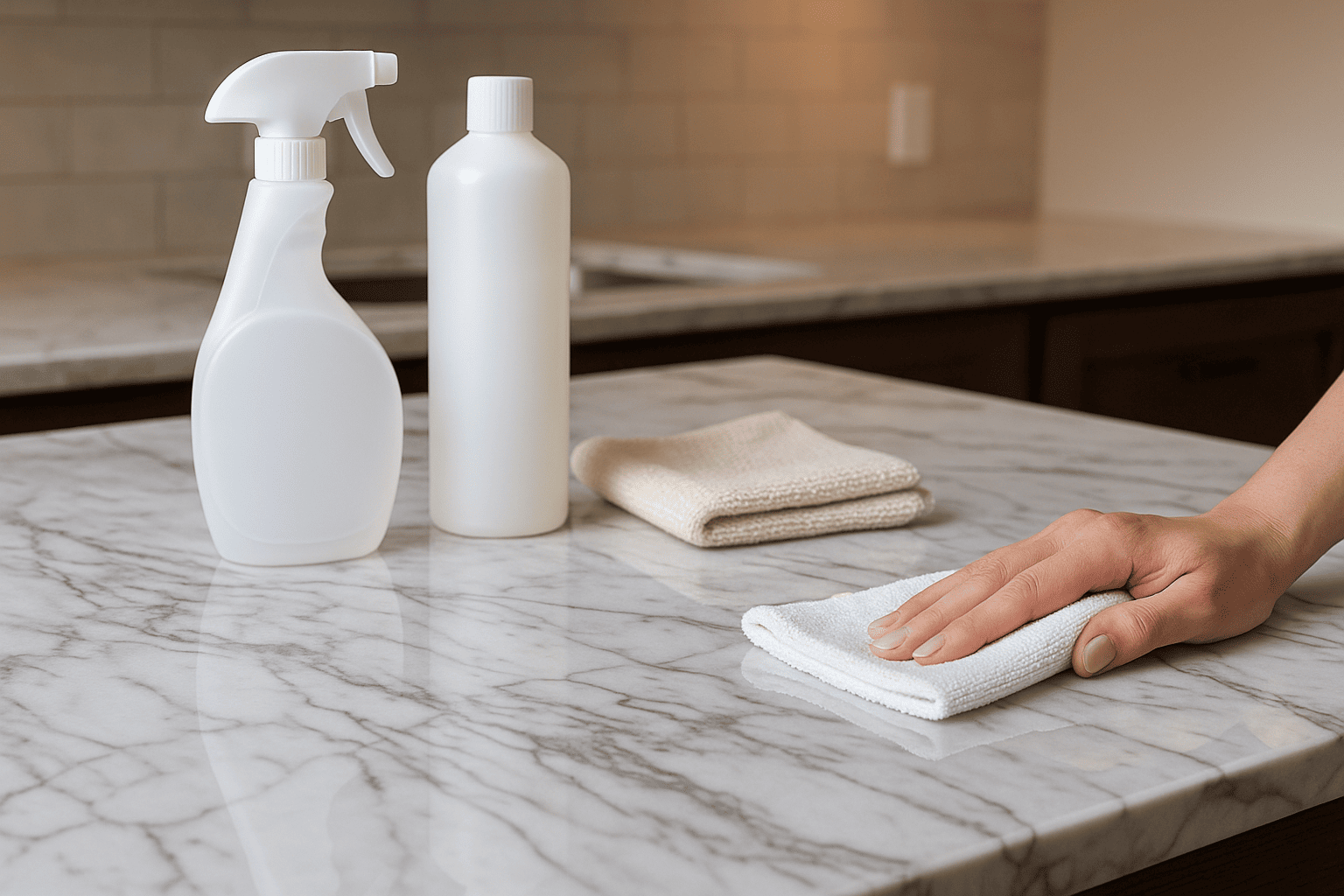 Догляд за мармуром і гранітом: щоб камінь сяяв десятиліттями - вироби з натурального каменю Барекс Мармур