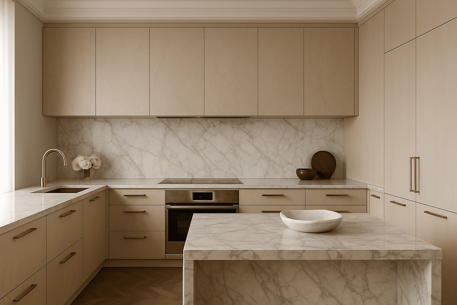 Мармурова кухня 2025–2026: тренди, ідеї та довговічність матеріалу