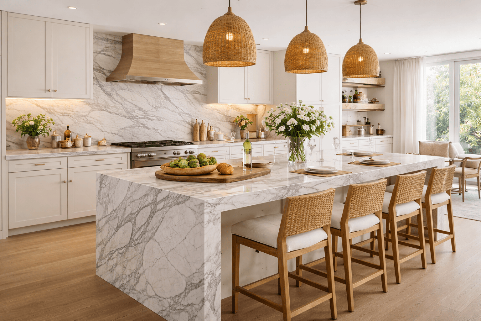 Мраморная барная стойка или остров: стоит ли делать и кому это действительно подходит - изделия из натурального камня Барекс Мармур